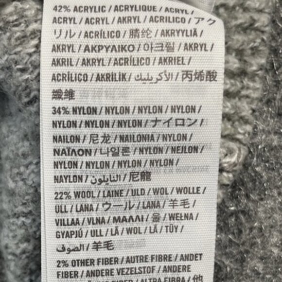 Y2K Cozy Christmas Abercrombie & Fitch Sweater w/Boston Terrier pic, Women's XS - Picture 6 of 6